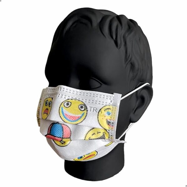 Filtra® 3-Ply Ear Loop Kids Mask | Ages 3-18 | Kids Mask | Children's Mask | Ladies Mask | High Filtration | New extra tough courier packing | Box of 50 Masks - Image 4